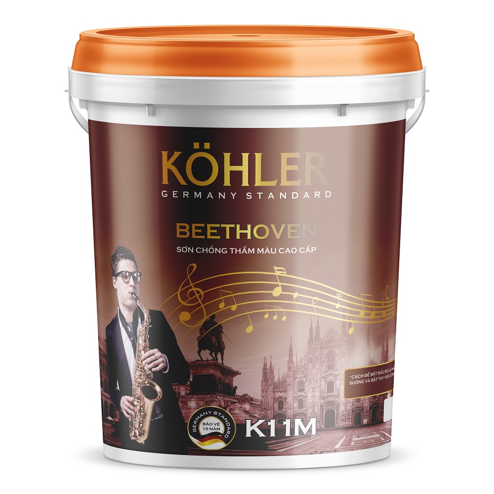 Sơn chống thấm màu cao cấp - BEETHOVEN