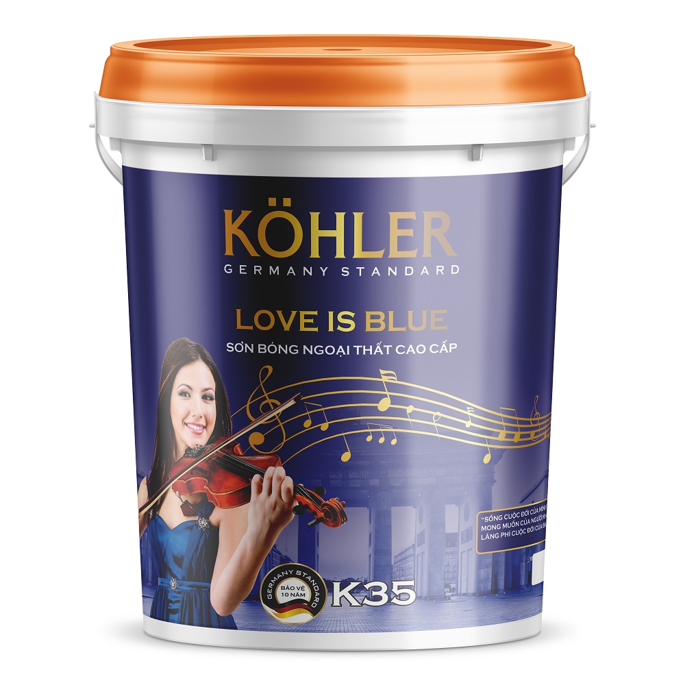 Sơn bóng ngoại thất cao cấp - LOVE IS BLUE