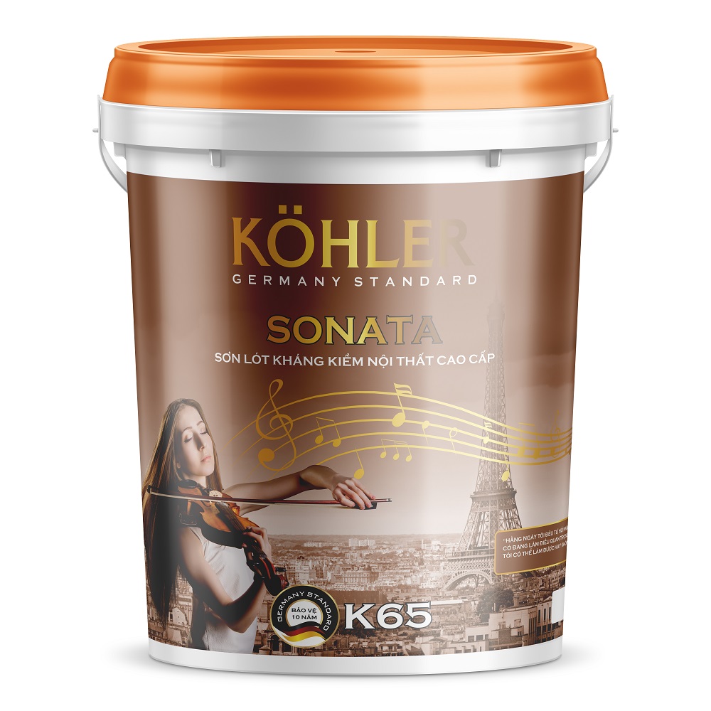 Sơn lót kháng kiềm nội thất cao cấp - SONATA